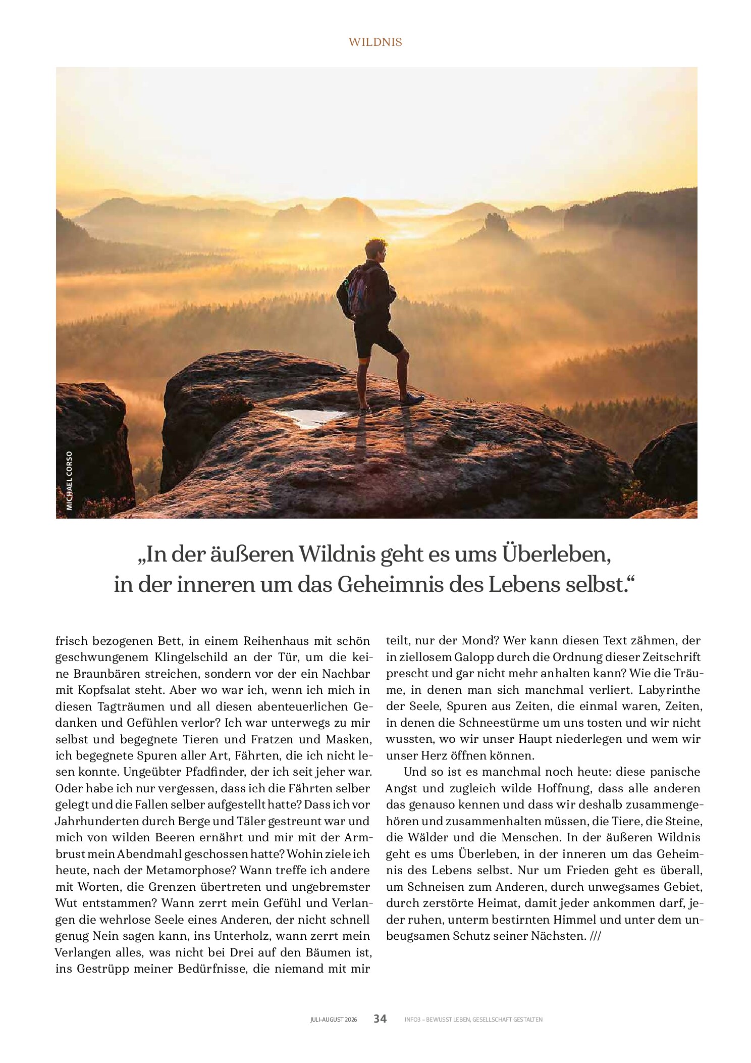 Vorschauseite 3: Die innere Wildnis durchwandern