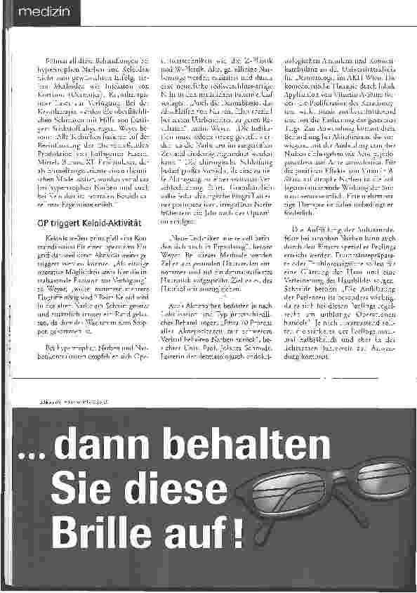 Vorschauseite 3: Narben - Hilfe nach der Heilung