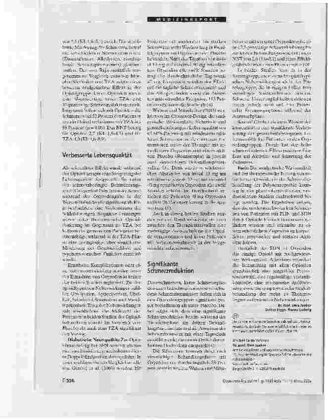 Vorschauseite 2: Stellenwert der Opioide