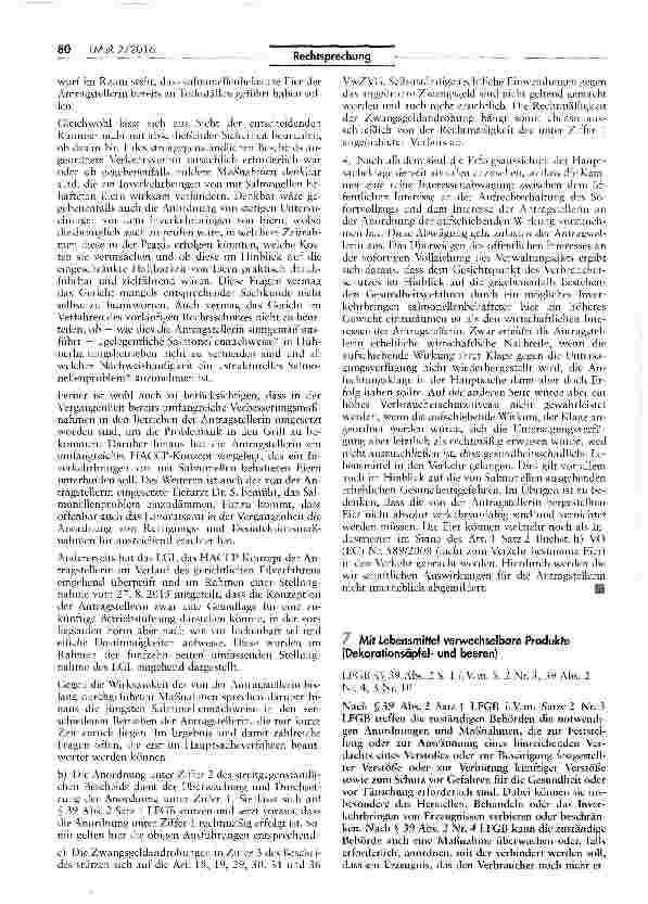 Vorschauseite 1: Mit Lebensmittel verwechselbare Produkte (Dekorationsäpfelund beeren)