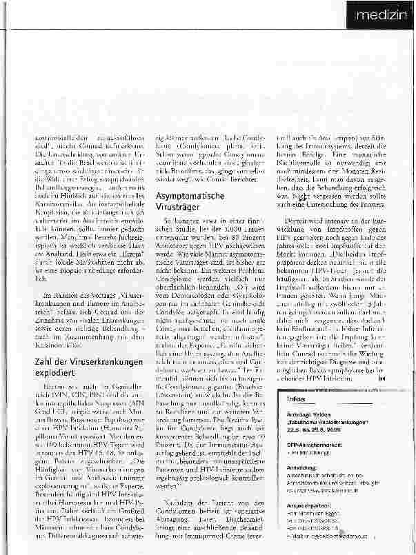 Vorschauseite 2: Ärztetage VeldenProktologie thematisieren