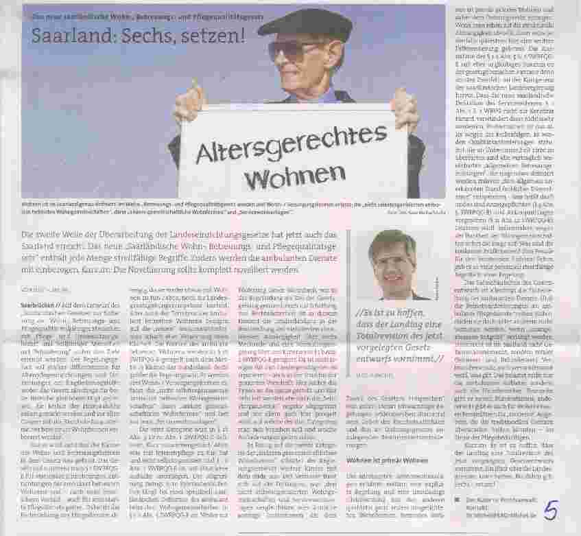 Vorschauseite 1: Saarland: Sechs, setzen!