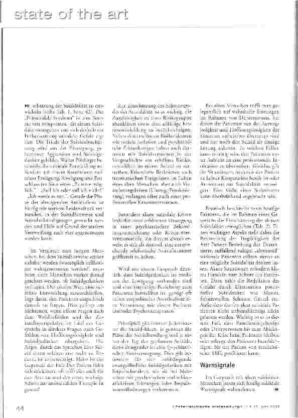 Vorschauseite 6: Suizid des alten Menschen