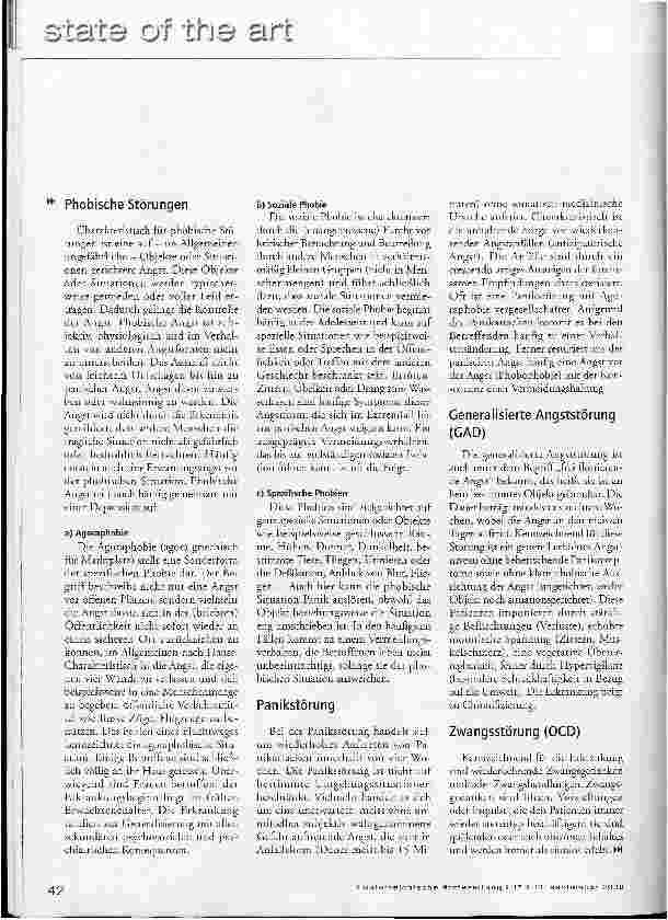 Vorschauseite 3: Angststörungen