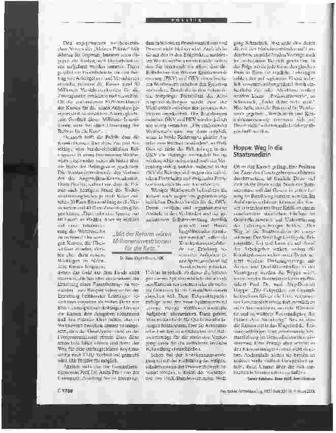 Vorschauseite 2: Der Protestzug kommt ins Rollen