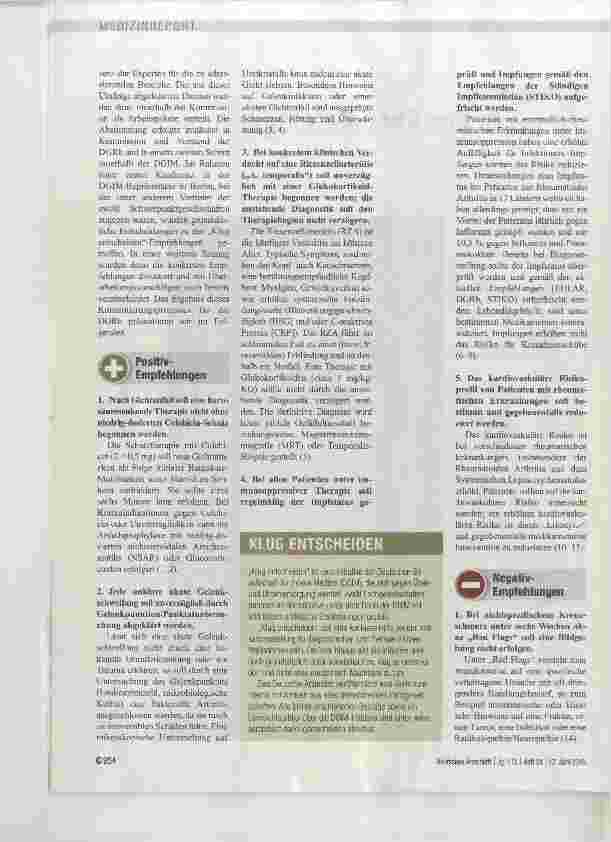 Vorschauseite 2: ... in der Rheumatologie
