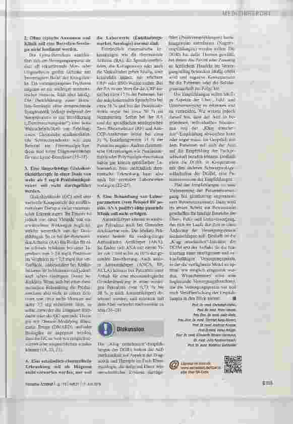 Vorschauseite 3: ... in der Rheumatologie