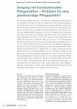 Vorschauseite 2: Umgang mit transnationalen Pflegekräften - Prüfstein für eine glaubwürdige Pflegepolitik?