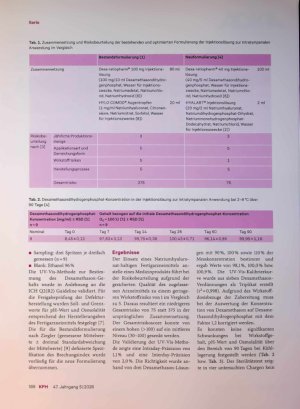 Vorschauseite 2: Injektionslösung Dexamethasondihydrogenphosphat 8 mg/ml zur intratympanalen Anwendung
