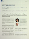Vorschauseite 1: Kein Ort für Kinder: Ergebnisse einer Studie zur Lebenssituation von minderjährigen Geflüchteten in Aufnahmeeinrichtungen