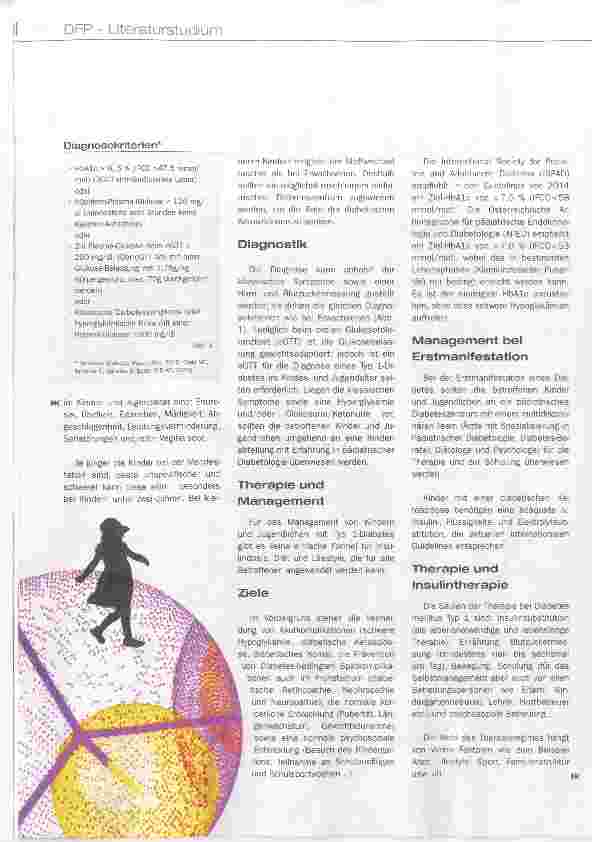 Vorschauseite 3: Typ1-Diabetes mellitus im Kindesund Jugendalter