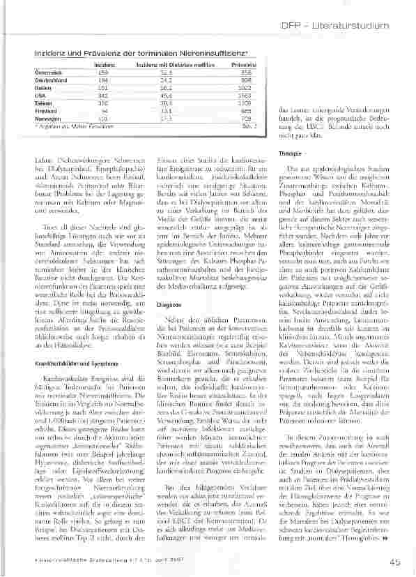 Vorschauseite 5: Nierenersatztherapie
