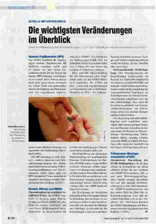Vorschauseite 1: Die wichtigsten Veränderungen im Überblick