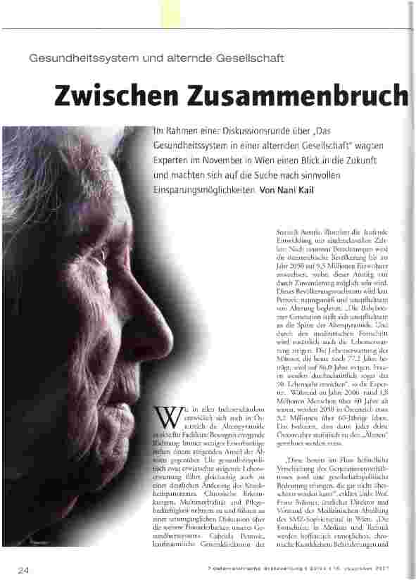 Vorschauseite 1: Zwischen Zusammenbruch und neuen Perspektiven