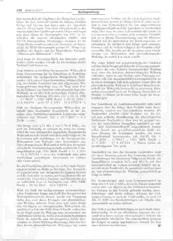 Vorschauseite 3: Zur Einordnung von Tee als Funktionsarzneimittel