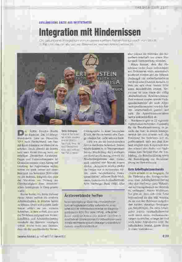Vorschauseite 1: Integration mit Hindernissen
