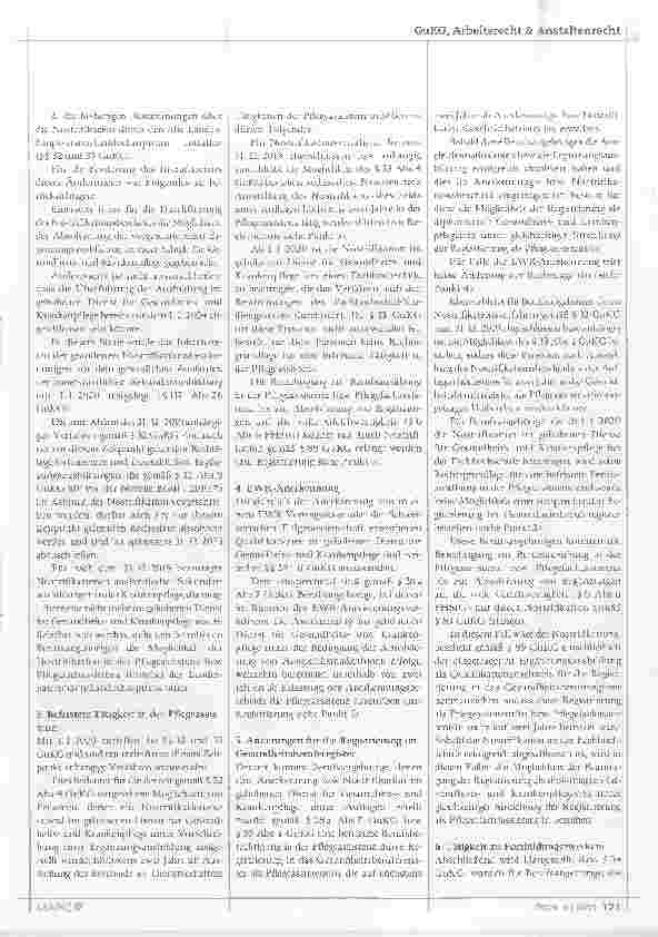 Vorschauseite 2: Information über Nostrifikation im gehobenen Dienst für Gesundheitsund Krankenpflege ab 2020 Correction: Nostrifikation
