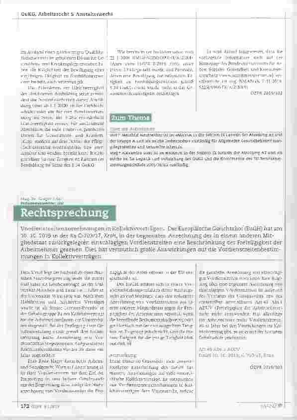 Vorschauseite 3: Information über Nostrifikation im gehobenen Dienst für Gesundheitsund Krankenpflege ab 2020 Correction: Nostrifikation