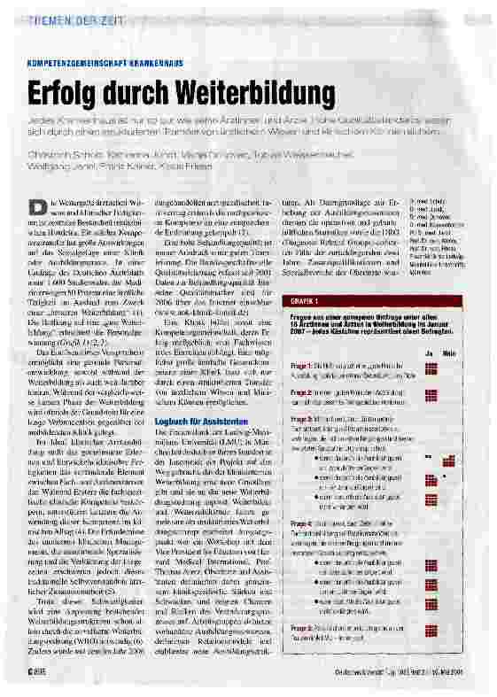 Vorschauseite 1: Erfolg durch Weiterbildung