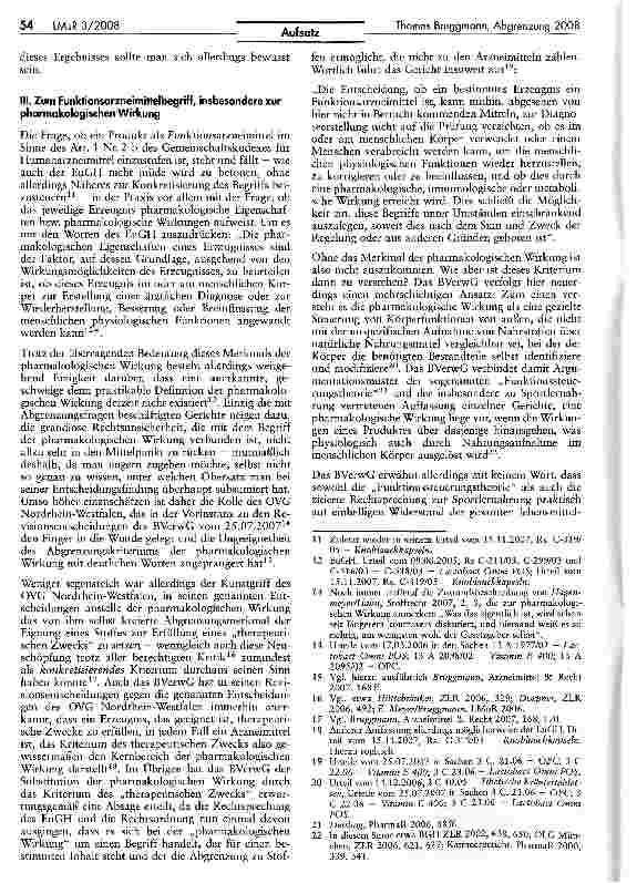 Vorschauseite 2: Abgrenzung 2008 - Aktuelles zur Unterscheidung von Arzneimitteln und Lebensmitteln