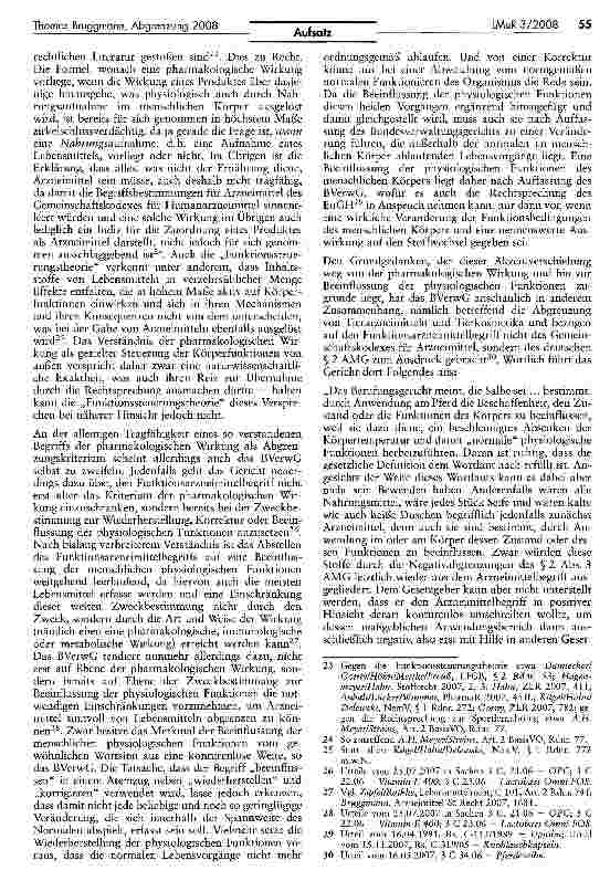 Vorschauseite 3: Abgrenzung 2008 - Aktuelles zur Unterscheidung von Arzneimitteln und Lebensmitteln