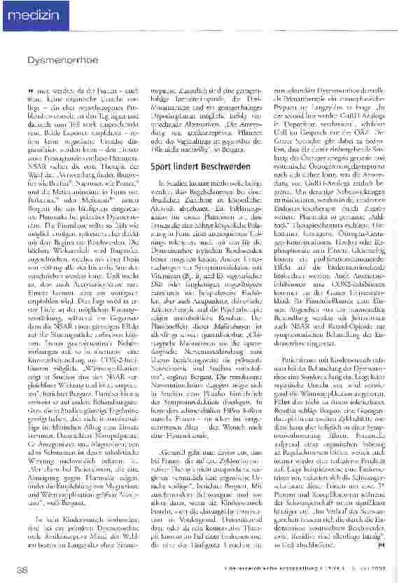 Vorschauseite 3: Sport lindert Beschwerden