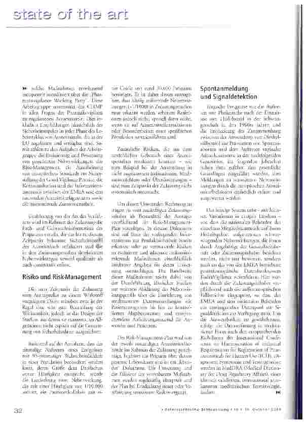 Vorschauseite 3: Pharmakoviliganz