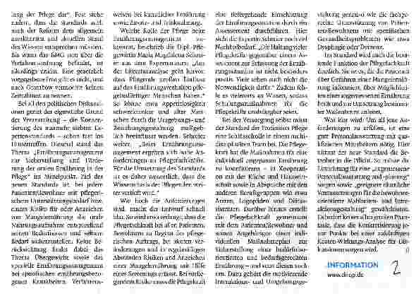 Vorschauseite 2: Zukunft der Standards weiter offen