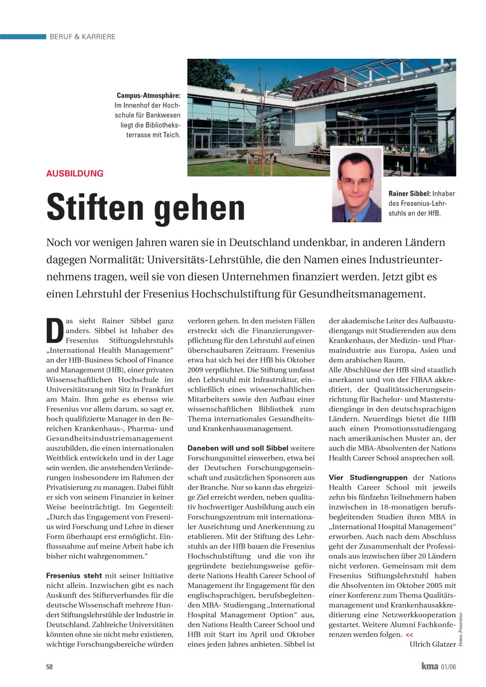Vorschauseite 1: Stiften gehen