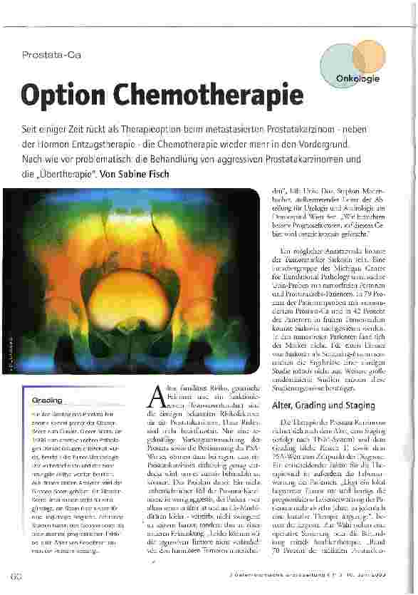 Vorschauseite 1: Option Chemotherapie