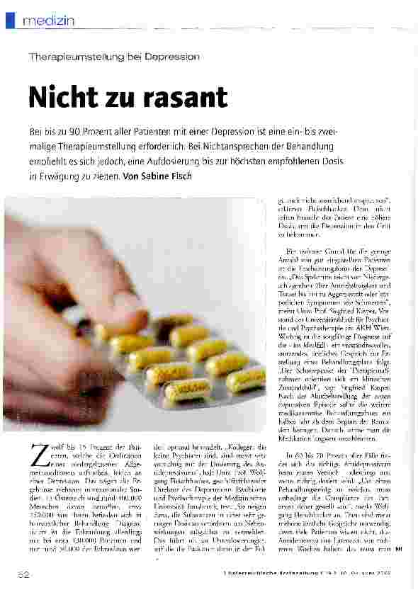 Vorschauseite 1: Nicht zu rasant
