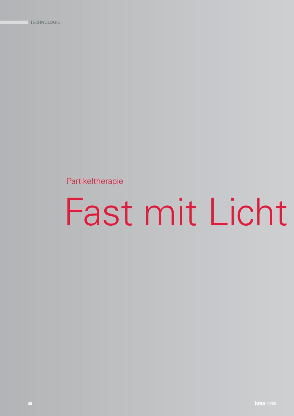 Vorschauseite 1: 755 668 094,2 km/h - Fast mit Lichtgeschwindigkeit