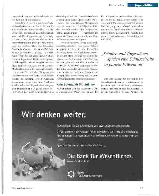 Vorschauseite 2: Der Kinderschutz steckt noch in den Kinderschuhen