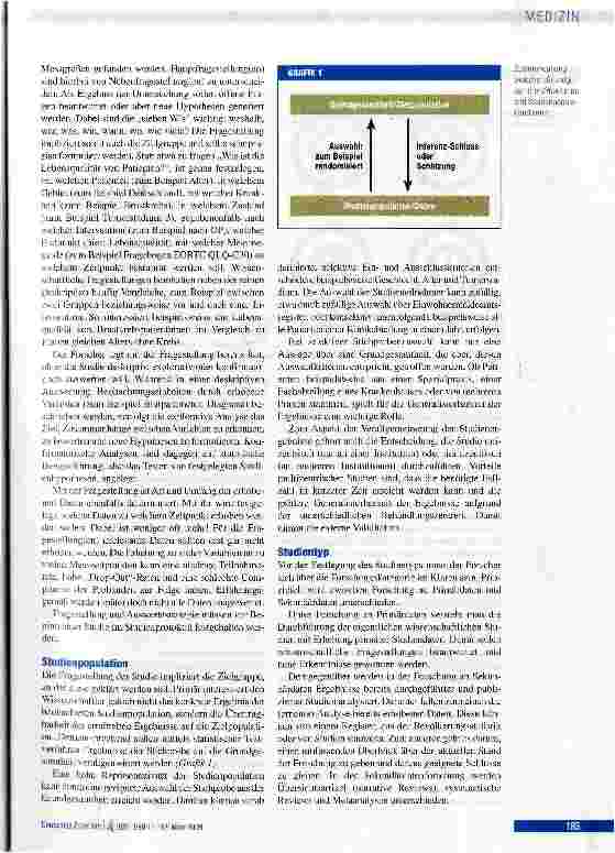 Vorschauseite 2: Studiendesign in der medizinischen Forschung