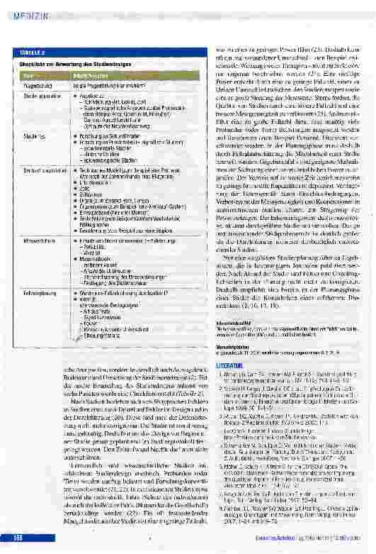 Vorschauseite 5: Studiendesign in der medizinischen Forschung
