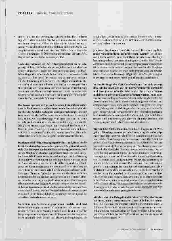 Vorschauseite 3: Solidar-System beibehalten und ausbauen