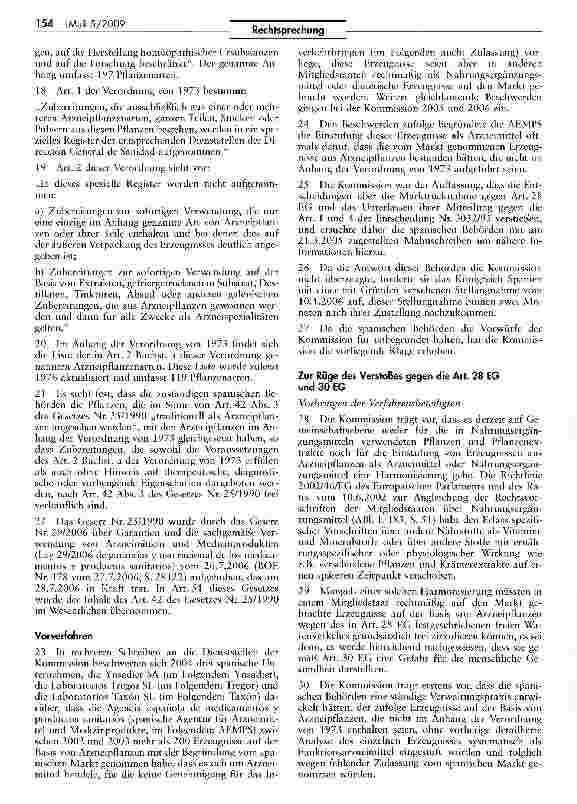 Vorschauseite 4: Genehmigung für das Inverkehrbringen von in anderen Mitgliedstaaten rechtmäßig als Nahrungsergänzungsmittel oder diätetische Erzeugnisse hergestellten oder auf den Markt gebrachte…