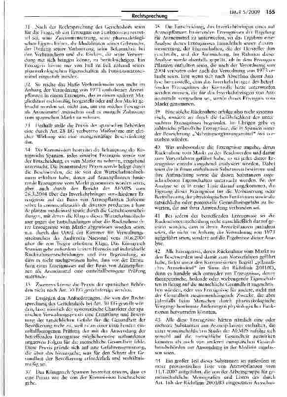 Vorschauseite 5: Genehmigung für das Inverkehrbringen von in anderen Mitgliedstaaten rechtmäßig als Nahrungsergänzungsmittel oder diätetische Erzeugnisse hergestellten oder auf den Markt gebrachte…