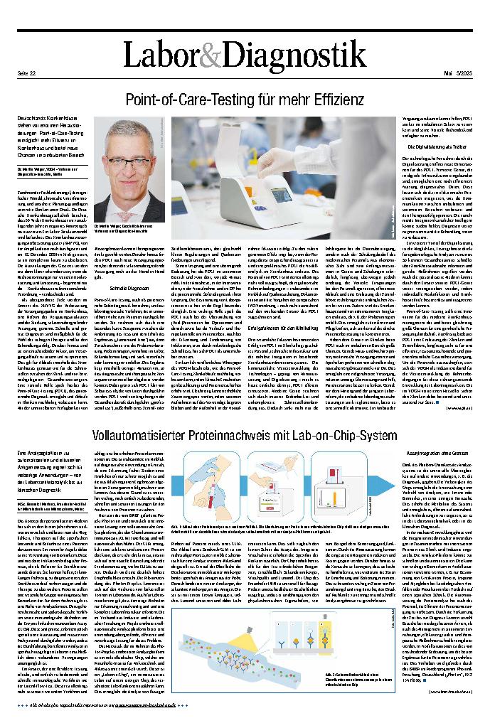Vorschauseite 1: Labor&Diagnostik