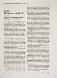 Vorschauseite 1: Junge Pflegewissenschaft