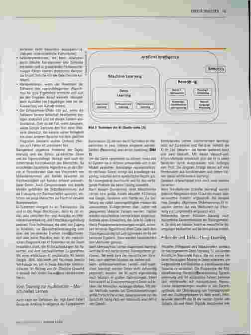 Vorschauseite 3: Funktionen und Szenarien Künstlicher Intelligenz