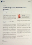 Vorschauseite 1: Umsetzung des Bundesteilhabegesetzes Anmerkungen zum Beitrag von Roland Rosenow in NDV 12/2021, S. 602-608