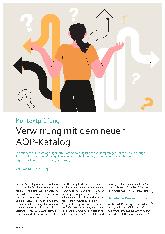 Vorschauseite 1: Kontextprüfung Verwirrung mit dem neuen AOP-Katalog