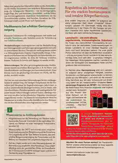Vorschauseite 4: Die Blutgerinnung - ein komplexes System