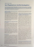 Vorschauseite 1: Vom Pflegehemd zum „textilen Reisebegleiter“