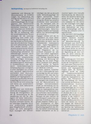 Vorschauseite 2: Zum Anspruch auf außerklinische Intensivpflege (AKI) während eines Aufenthalts in der Kindertagesstätte