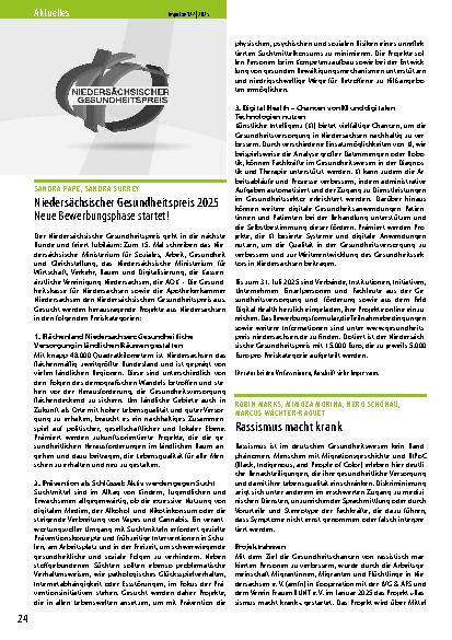 Vorschauseite 1: Rassismus macht krank