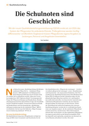 Vorschauseite 1: Die Schulnoten sind Geschichte