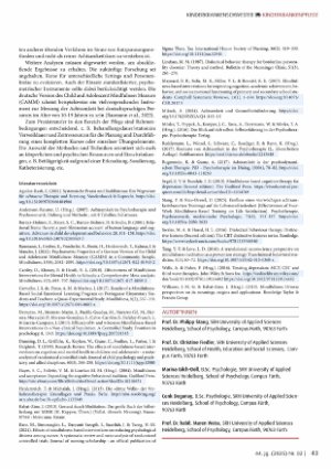 Vorschauseite 3: Achtsamkeitsbasierte Verfahren bei Kindern und Jugendlichen