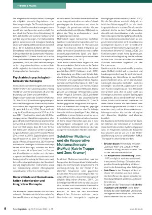 Vorschauseite 3: Blickwinkel als Möglichkeitsräume Aktuelle Bausteine aus Theorie und Praxis der Kooperativen Mutismustherapie